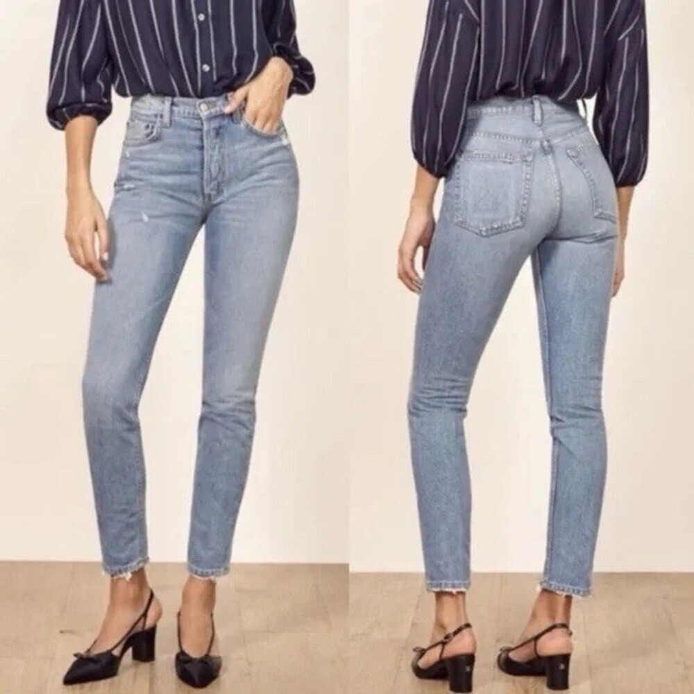 Reformation Melissa High & Skinny Skye Jeans